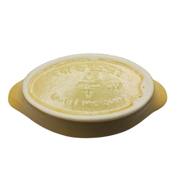 vintage platzgraff village stoneware au gratin 8oz dish - Picture 2 of 4